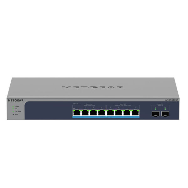 NETGEAR Pro MS510TXUP 8 Ports Multi Gigabit PoE Switch