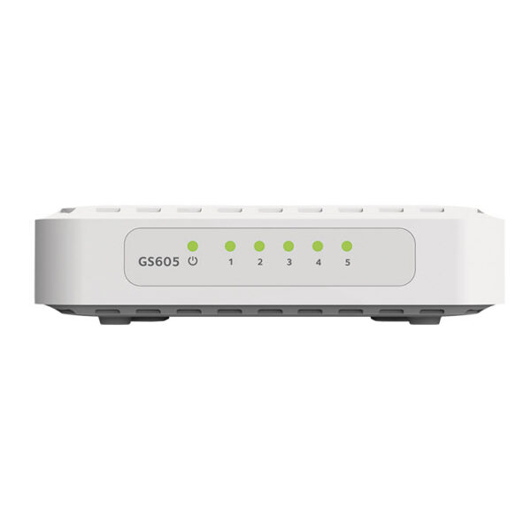 NETGEAR GS605 5-Port Gigabit Ethernet Home Office Switch