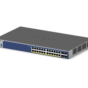 NETGEAR GS728TXP v3 24-Port Gigabit Ethernet PoE+ Smart Switch