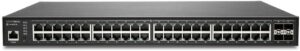 SonicWall SWS14-48FPOE 52 port Managed PoE Switch with 1YR 24x7 Dynamic Support