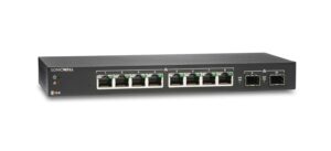 SonicWall SWS12-8 Manged Switch with 3YR 24x7 Dynamic Support