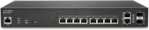 SonicWall SWS12-10FPOE Managed PoE Switch with 3YR 24x7 Dynamic Support
