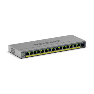 NETGEAR GS116EP 16-Port Gigabit Ethernet Easy Smart PoE+ Switch