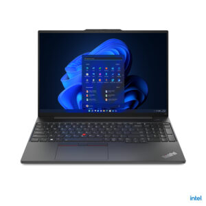 Lenovo ThinkPad E16 Gen 1 (Intel) Intel® Core™ i5 i5-1335U Laptop 40.6 cm (16") WUXGA 16 GB DDR4-SDRAM 256 GB SSD Wi-Fi 6 (802.11ax) Windows 11 Pro US English Black