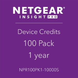 NETGEAR NPR100PK1 Insight Pro 100 Pack 1 Year Subscription License