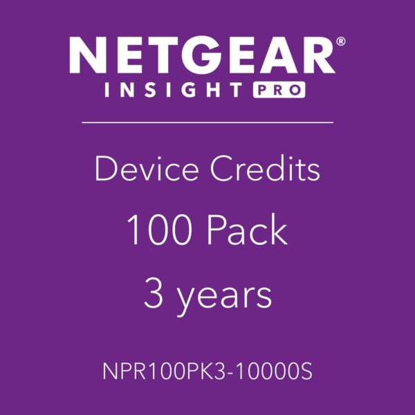 NETGEAR NPR100PK3 Insight Pro 100 Pack 3 Year Subscription License