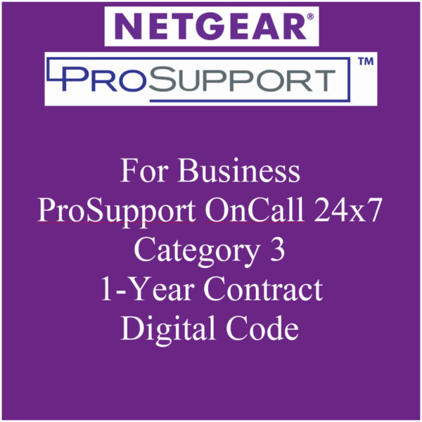 NETGEAR PMB0313 ProSupport OnCall 24x7 for 1 year Category 3