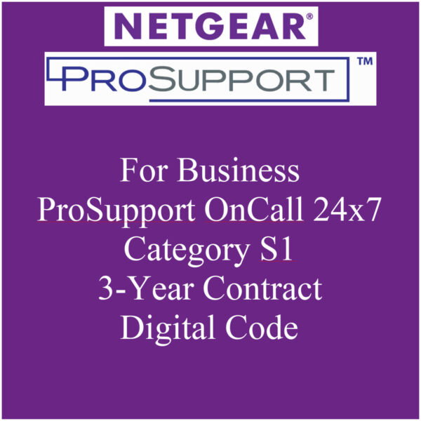 NETGEAR PMB0S31 ProSupport OnCall 24x7 Category S1 - 3 Years