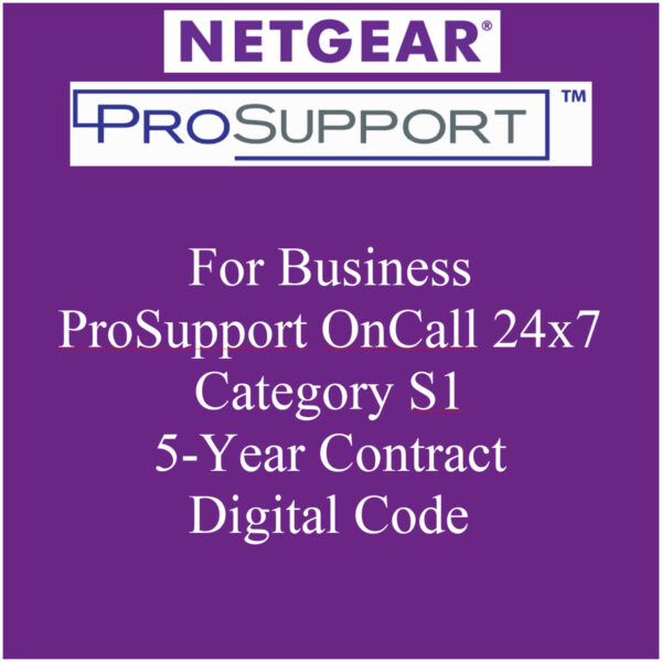 NETGEAR PMB0S51 ProSupport OnCall 24x7 Category S1 - 5 Years