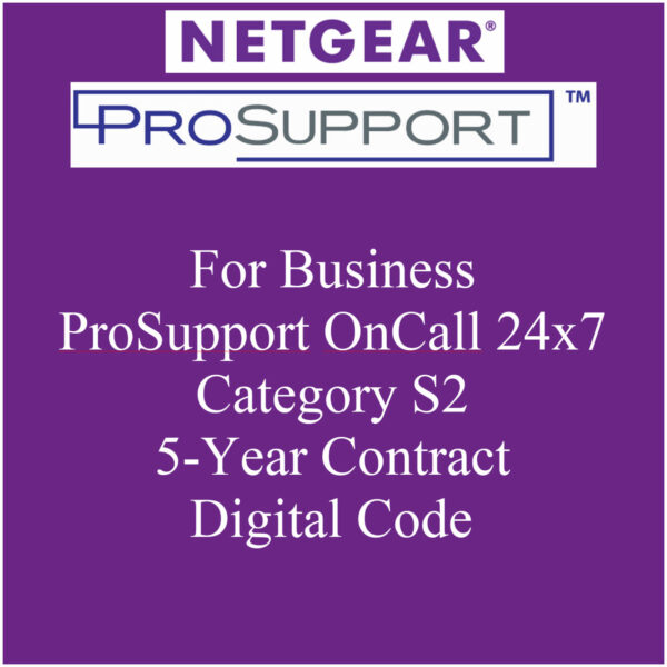 NETGEAR PMB0S52 ProSupport OnCall 24x7 Category S2 - 5 Years