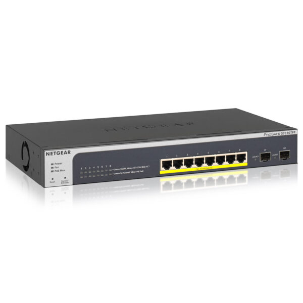 NETGEAR GS510TPP ProSafe 8 Port PoE Gigabit Switch