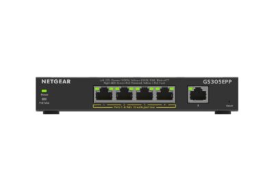 NETGEAR GS305EPP 5-Port High Power PoE+ Gigabit Ethernet Plus Switch (120W)