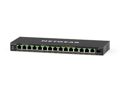 NETGEAR GS316EPP 16-Port High-Power PoE+ Gigabit Ethernet Plus Switch (231W) with 1 SFP Port