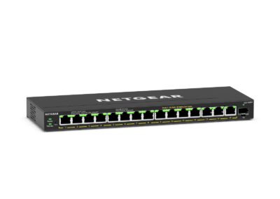 NETGEAR GS316EPP 16-Port High-Power PoE+ Gigabit Ethernet Plus Switch (231W) with 1 SFP Port