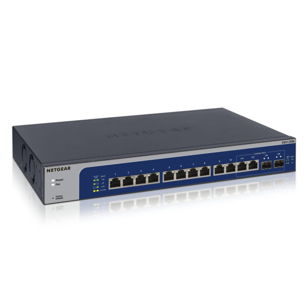 NETGEAR XS512EM 12 Ports Multi 10 Gigabit Switch