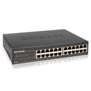 NETGEAR GS324 v2 24-Port Gigabit Ethernet Unmanaged Switch