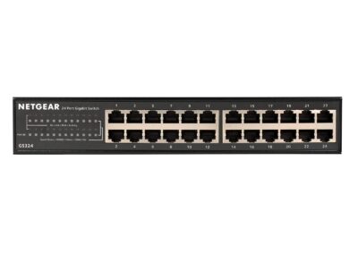 NETGEAR GS324 v2 24-Port Gigabit Ethernet Unmanaged Switch