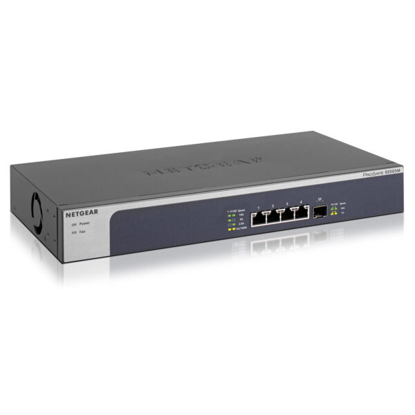 NETGEAR XS505M 5 Ports Multi 10 Gigabit Switch