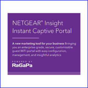 NETGEAR CPRTL01 Instant Captive Portal - Subscription license (1 year) - 1 access point - hosted